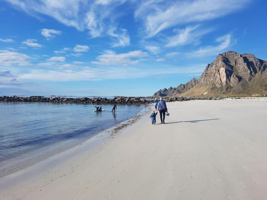 Appartamento Fjosen - Bleik Beach Esterno foto