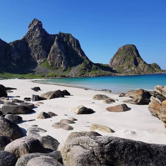 Appartamento Fjosen - Bleik Beach Esterno foto